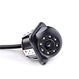 Sound Way Caméra de Recul Voiture CCD, Vision Nocturne avec LED Infrarouge, Angle de Vision 170 °, IP68, Caméra de ...