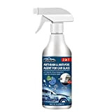 Spray anti-buée et anti-pluie, agent anti-pluie anti-buée pour pare-brise de voiture, agent de revêtement nano imperméable pour verre de voiture ...