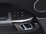 Style de Fibre de Carbone (avec Cadre de Bouton de mémoire de siège) pour Range Rover RR Sport 2014-2017