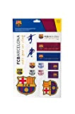 Sumex FCB2129 Lot de Stickers FC Barcelone, A4