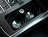 Support de Coupe en Acier Inoxydable Tapis de Garniture pour XE XF XJL F-Pace Range Rover Sport Vogue Discovery Sport ...