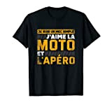 T-shirt Motard Homme Moto Cadeau Motorcycle Motards T-Shirt