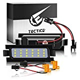 TECTICO LED Éclairage plaque immatriculation auto Feux arrière E-Mark ECE Blanc pur canbus sans erreur 6000K pour Pro Ceed 2 ...