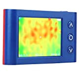 Testeur de température, thermomètre infrarouge portable en alliage d'aluminium MLX90640 pour lieux publics