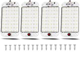 Thlevel 12V Lumières Intérieure à LED Lampe Eclairage Voiture Lumineuse 48 LED avec Interrupteur Marche/Arrêt pour Van Camping Bateau 4 ...