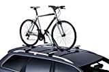 Thule FreeRide, Porte-vélos de toit entrée de gamme fonctionnel et facile à utiliser pour transporter vos vélos en position verticale ...