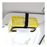 Tissue Box Car Holder Universal Accessoires Auto Pare-Soleil Papier Serviette Suspendue Siège arrière Support Clip intérieur Stockage (Color : 1)