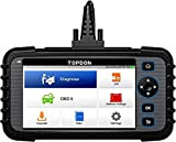 TOPDON ArtiDiag600 OBD2 Scanner Outil de Diagnostic pour Moteur Transmission ABS SRS Diagnostic Auto 8 Services de Maintenance Réinitialisation d'Huile/EPB/SAS/TPMS ...