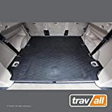 Travall Liner Tapis en Caoutchouc Compatible avec Land Rover Discovery 3 et 4 (2004-2016) TBM1032 - Tapis de Coffre en ...
