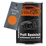 TristarColor Peinture Voiture Pot prêt à la pulvérisation pour Hyundai BHY Flower Orange Peinture de Base 1 Litre 1000 ML