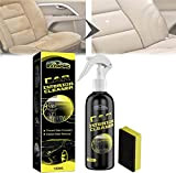 TTCPUYSA Super Cleaning Car Interior Cleaner,Multipurpose Foam Cleaner Spray,Plastic Parts Refurbish Agent,Helps Prevent Fading and Cracking（100ml） (1Pcs)