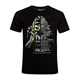 VALENTINO ROSSI Vr46 Lifestyle T-Shirt, Homme, Tricot, Noir, XS