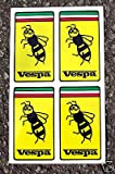 Vespa scooter autocollants Italienne Wasp badge logo