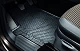 Volkswagen d'origine Set Tapis de Sol en Caoutchouc VW Amarok 4 pièces Avant + arrière Noir Double Cabine 2h1061500 a 82 V