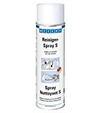 WEICON Spray Nettoyant S 500 ml/Dégraissant pour l’industrie et le ménage/Pour tous les métaux, le verre, la céramique et de ...