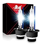 WinPower D2S 35W Xenon Ampoules Phare Lampe HID Kit 12V Voiture Décharge Remplacer Ampoule 8000K Blue Xtreme Vision (2 Lampes)