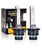 XELORD D2S 6000K 35W Xenon Ampoules 12V HID Kit Blanc Remplacement De Phare Voiture(2 Lampes)