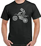 XIAOLING T-shirt de motocross pour homme - Motif : Motox XGames Scrambler, Couleur 16, L