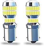Xnourney Ampoules LED ultra lumineuses 1156 P21W, 12V 24V 78X 4014 Chipsets BA15S 7506 6500k Ampoules LED blanches pour voiture, ...