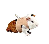 YiniKape Petits Animaux Harnesses, Hamster Harnais Corde de Traction Pet Leash Poitrine Sangles pour Hamster Gerbille Rat Souris Ferret Chinchilla ...