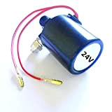 YIYIDA Car horn solenoid valve Vanne de régulation électrique soupape de commande noir Vanne électronique de klaxon 24V klaxon Électronique ...