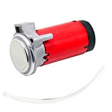 YIYIDA rouge compresseur d'air 12V kit de pompe à air, klaxon électrique avec tuyau moteur électromagnétique, utilisé pour la trompette ...