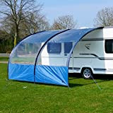 your GEAR Riviera 200 Auvent pour caravane, camping-car, caravane, 2 x 2,6 m, auvent UV 50+ avec fenêtre panoramique