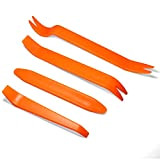 Ytian 4 en 1 kit d'outil de démontage pour Voiture stéréo et la Sortie de l'air-Orange
