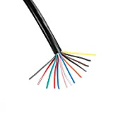 Yuanjoy Câble Flexible à 13 Fils pour véhicule, 13 x 1,5 mm² câble de remorque 13 Broches pour Connexion électrique ...