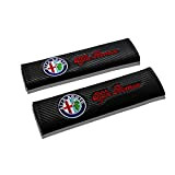 ZHFF 2 pièces Coussinets de Ceinture de sécurité pour Alfa Romeo Giulia Stelvio 159 147 156 166 Giulietta Mito GT ...