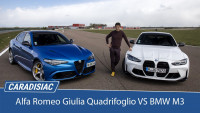 Comparatif -  Alfa Romeo Giulia Quadrifoglio VS BMW M3 : familiales débridées