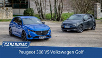 Comparatif - Peugeot 308 VS Volkswagen Golf : objectif européen