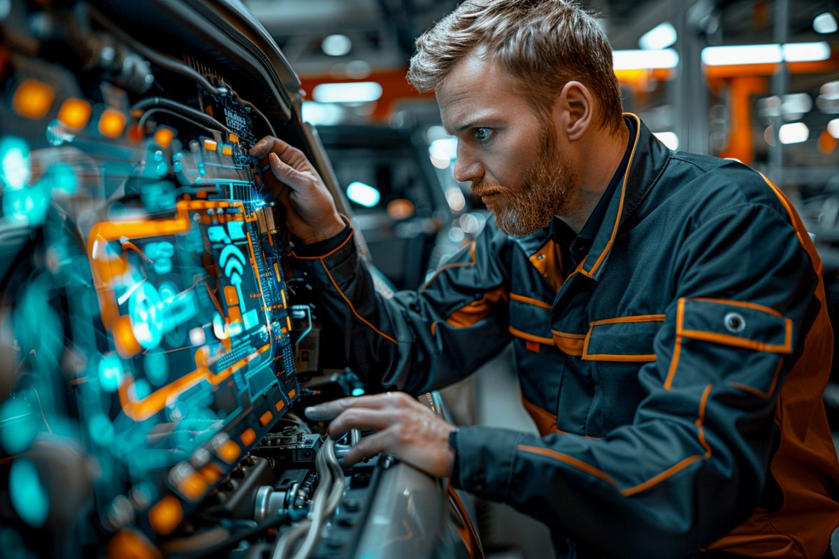 Technicien en électronique automobile : l'avenir des véhicules connectés